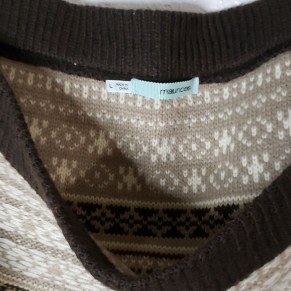 Maurices large acrylic knit skirt - Picture 3 of 4